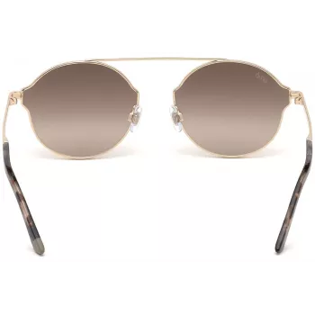 Web Eyewear WE0243-32G Unisex Pilot Akiniai Auksinis Rėmas Rudi Gradientiniai Lęšiai UV400 58mm