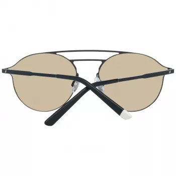 WEB EYEWEAR WE0249-5802G Unisex akiniai nuo saulės, juodas rėmelis, pilki lęšiai 58/18/145 mm
