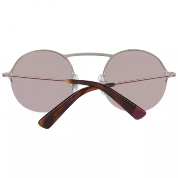 WEB EYEWEAR WE0260-5434U Unisex akiniai nuo saulės Havana acetato rėmeliu žaliais polikarbonato lęšiais 54/21/145 mm