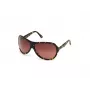 WEB EYEWEAR Woman WE0290-6552F Havana Brown Rectangular Cat Eye Sunglasses 65/12/115 mm