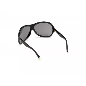 WEB EYEWEAR Moteriški drugelio formos akiniai nuo saulės WE0290-6501A Havana acetatas rudi gradientiniai UV400