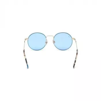 WEB EYEWEAR Moteriški katinėlio formos akiniai nuo saulės WE0254-32V Havana rudo acetato rėmeliu, rudi gradientiniai lęšiai, 49 mm