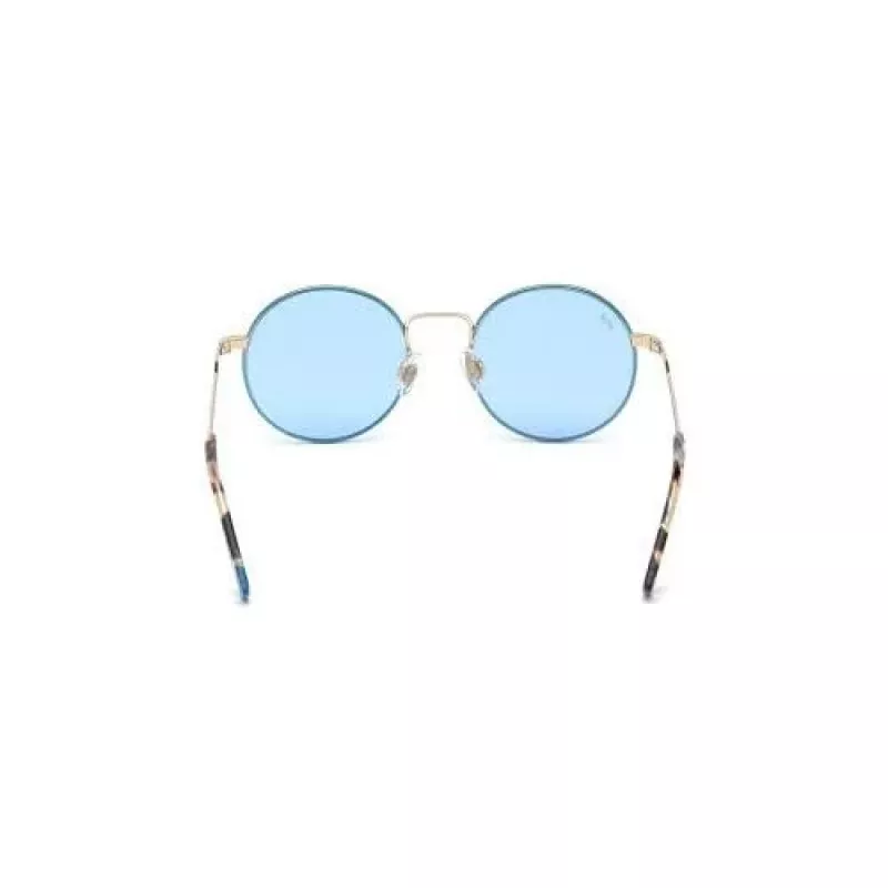 WEB EYEWEAR Moteriški katinėlio formos akiniai nuo saulės WE0254-32V Havana rudo acetato rėmeliu, rudi gradientiniai lęšiai, 49 mm