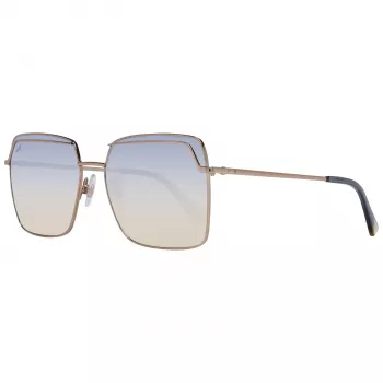 WEB EYEWEAR Moteriški katinėlio formos akiniai nuo saulės WE0259-5734W Havana Acetate Brown Gradient Lens 57mm