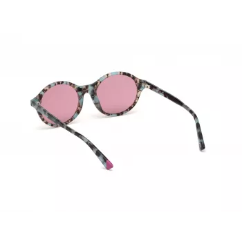 WEB EYEWEAR moteriški katinėlio formos akiniai nuo saulės WE0266-5155Y Havana/Brown Gradient 51mm