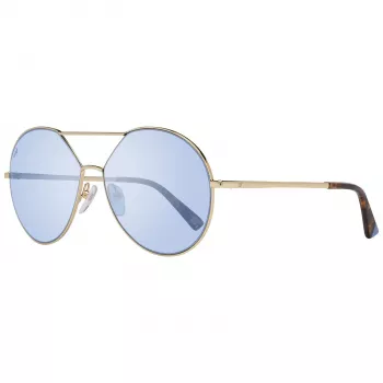 WEB EYEWEAR Moteriški katės akies akiniai nuo saulės WE0286-5730V Havana Brown Gradient 57mm