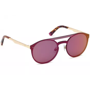 WEB EYEWEAR Moteriški akiniai nuo saulės WE0182-34Z Cat Eye Havana acetatas UV400