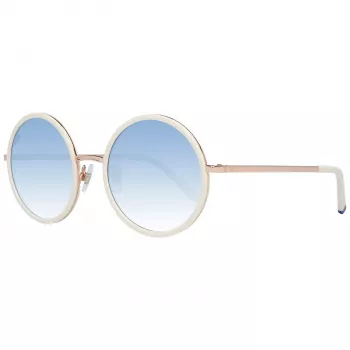 WEB EYEWEAR Moteriški akiniai nuo saulės WE0200-5221F, acetatinis rėmelis, UV400 apsauga, 52 mm