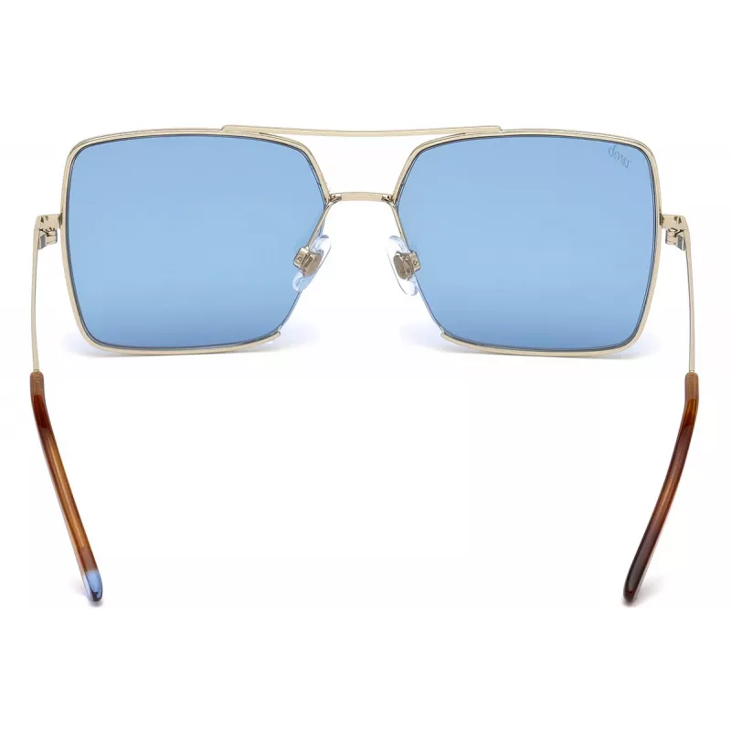 WEB EYEWEAR Moteriški akiniai nuo saulės WE0210-32V Havana/Ruda Square Acetate 57mm