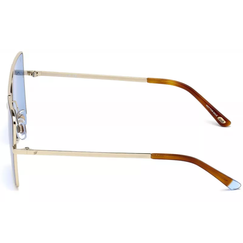 WEB EYEWEAR Moteriški akiniai nuo saulės WE0210-32V Havana/Ruda Square Acetate 57mm