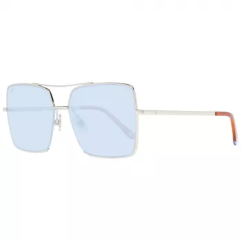 WEB EYEWEAR Moteriški akiniai nuo saulės WE0210-32V Havana/Ruda Square Acetate 57mm