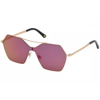 WEB EYEWEAR Moteriški akiniai nuo saulės WE0213-34Z Havana Brown Tortoise Acetate Square Frame 59mm