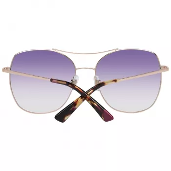 WEB EYEWEAR Moteriški akiniai nuo saulės WE0245-5833Z – rudo gradiento stačiakampis acetatinis rėmelis
