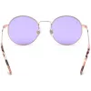 Web Eyewear moteriški akiniai nuo saulės WE0254-33Y Havana Brown Rectangular Acetate 49mm