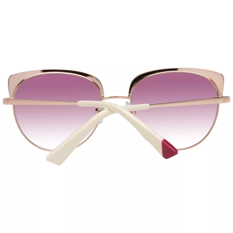 WEB EYEWEAR Moteriški Akiniai Nuo Saulės WE0271-5533Z Havana Rudi Kvadratiniai Acetato Gradientiniai Lęšiai 55mm