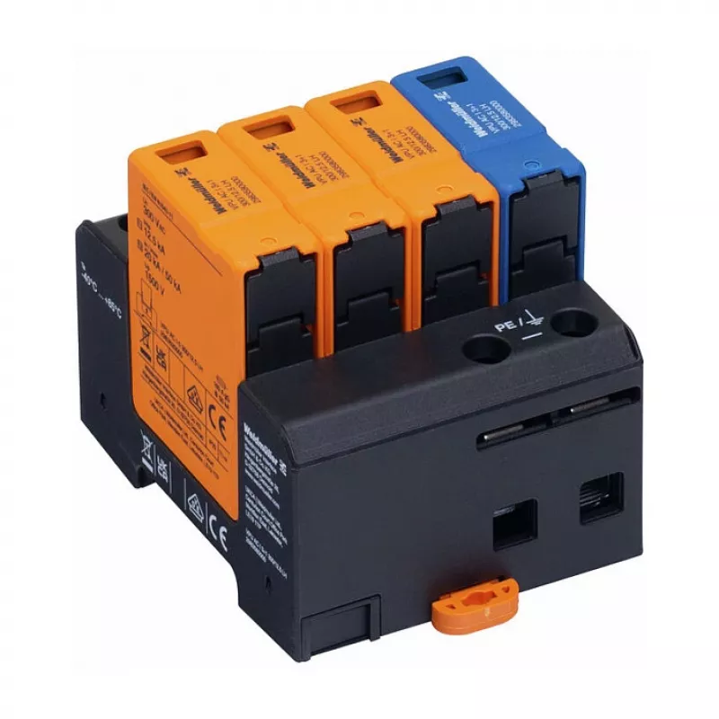 WEI VPU AC I 3+1 300/12.5 LH Type 1 apsauginis įtaisas nuo viršįtampių TT, TN-S, TN-C-S sistemoms