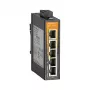 WEIDMUELLER IE-SW-EL05-5TX nevaldomas „Fast Ethernet“ pramoninis jungiklis, 5x RJ45, DIN bėgelis