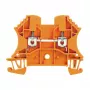Weidmüller WDU 2.5 OR praėjimo gnybtas, varžtinis sujungimas, 2,5 mm², oranžinis | Kur.lt