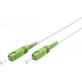 WENTRONIC Goobay 59599 OS2 vienmodis optinis pataisos kabelis SC/APC į SC/APC, 15 m, LSZH, baltas