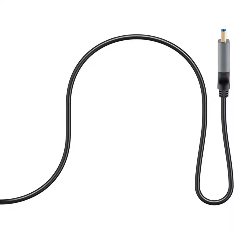WENTRONIC Goobay 76276 aktyvus optinis HDMI kabelis AOC 8K - 10 m, HDMI 2.1, 48 Gbps, 8K@60Hz, 4K@120Hz, Dynamic HDR, eARC, VRR, ALLM, HDCP 2.3, juodas