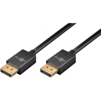 Wentronic Goobay 77443 DisplayPort kabelis, 2 m, juodas
