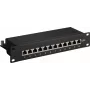 WENTRONIC Goobay 93793 Cat6 S/UTP tinklo kabelis, RJ45, 1 m, juodas