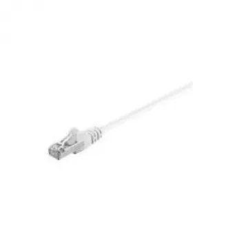 Wentronic Goobay CAT 5e F/UTP tinklo kabelis, baltas, 25 m, CCA 95620