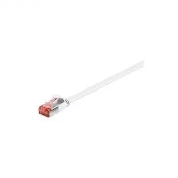 Wentronic Goobay CAT 6 plokščias tinklo kabelis U/FTP baltas 1,5 m varis 94916