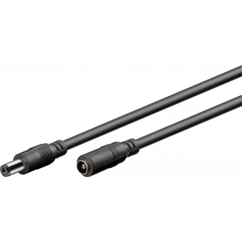 Wentronic Goobay DC ilginimo kabelis 5 m juodas 76671
