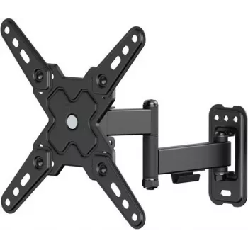 WENTRONIC Goobay FULLMOTION (S) TV sieninis laikiklis 19-43 colių ekranams, 20 kg, Full Motion, pasukamas, pakreipiamas, VESA iki 200x200, juodas 79762