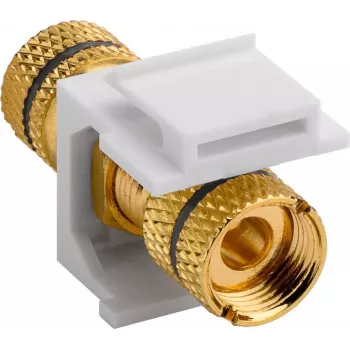 WENTRONIC Goobay Keystone garsiakalbio modulis, juodas - gnybtai į varžtinius gnybtus (79476)