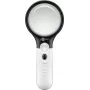 WENTRONIC Goobay LED apšviestas didintuvas 3x/4.5x, baltas 41255