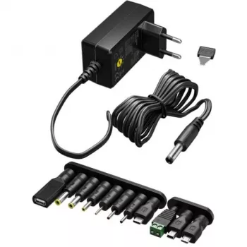 Wentronic Goobay Micro USB įkroviklis 1 A, juodas, 1,5 m kabelis – kompaktiškas sieninis maitinimo šaltinis išmaniesiems telefonams ir mažiesiems įrenginiams (49529)
