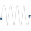 Wentronic Goobay Ultra-Flexible CAT 6A Patch Cable Slim U/UTP White - Extra-Short Connectors, 0,5 m 74299