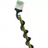 Wentronic Goobay Ultra-Flexible CAT 8.1 Slim S/FTP Patch Cable, juodas, 0,25 m, 40 Gbps, itin trumpi snagless RJ45 74355