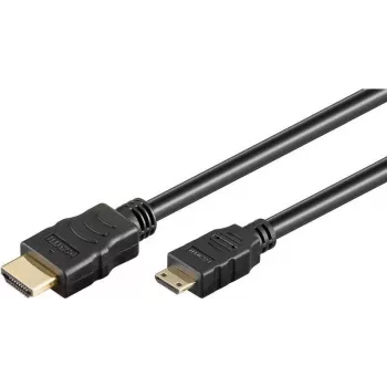 Wentronic High Speed Mini HDMI į HDMI kabelis su Ethernet, 1,5 m, juodas