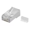Wentronic RJ45 modulinis kištukas, ekranuotas 8P8C, apvaliam kabeliui, palaidinis