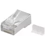 Wentronic RJ45 modulinis kištukas, ekranuotas 8P8C, apvaliam kabeliui, palaidinis