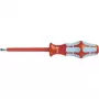 Wera 05022734001 Kraftform Plus standartinių atsuktuvų rinkinys, 7 dalių, plokšti ir Phillips, Lasertip, sieninis laikiklis