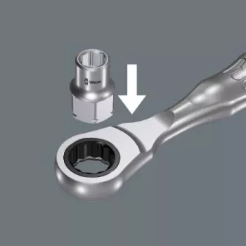 Wera 950 SPKL Hex-Plus L-formos raktas su rutuliniu galu, 6 mm, chromo vanadžio plienas, BlackLaser danga 05003669001