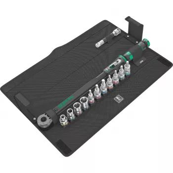 Wera Click-Torque C 3 Set 1 Dinamometrinis raktų rinkinys, 1/2 inch pavara, 40–200 Nm, 4 dalių
