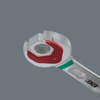 Wera Joker 6004 savaiminio reguliavimo nerūdijančio plieno veržliaraktis 10-13 mm, matinis chromas 05073277001