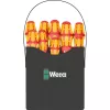 Wera Kraftform 2go 100 atsuktuvų antgalių rinkinys, 11 dalių, Phillips, Pozidriv, Torx, 25 mm antgaliai, su Rapidaptor antgalių laikikliu ir tekstiliniu dėklu 05004310001