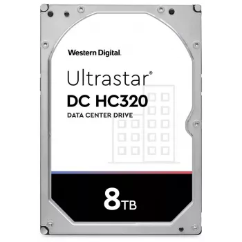 Western Digital Ultrastar DC HC320 8TB 3,5 colio SAS 12Gb/s įmonės klasės kietasis diskas (HUS728T8TAL5204)