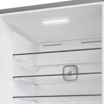 Whirlpool WHK2 6493 X4E Laisvai pastatomas šaldytuvas su šaldikliu, 338 l, Full No Frost, energijos klasė E, nerūdijančio plieno
