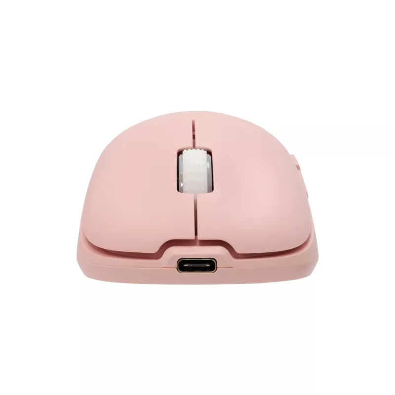 White Shark AERO PINK belaidė žaidimų pelė (rožinė, 10000 DPI, 2.4GHz/USB-C)
