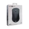 White Shark BORS-B WGM-5021 belaidė žaidimų pelė, 12000 DPI, 2.4GHz, RGB, juoda