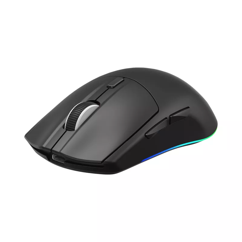 White Shark CADOR-B WGM-5020 laidinis RGB žaidimų pelė, juoda