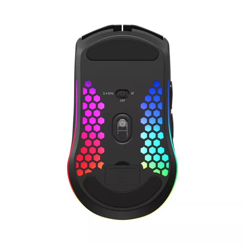 White Shark CADOR WGM-5020 juodos spalvos Honeycomb optinė žaidimų pelė