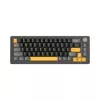 White Shark EXCALIBUR M GK-009151 mechaninė žaidimų klaviatūra, juoda, US išdėstymas, RGB, laidinė